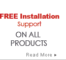 Free Installation Support
